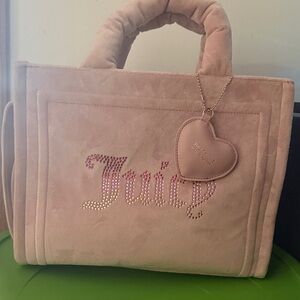 Juicy Couture Pink Pillow Tote Bag